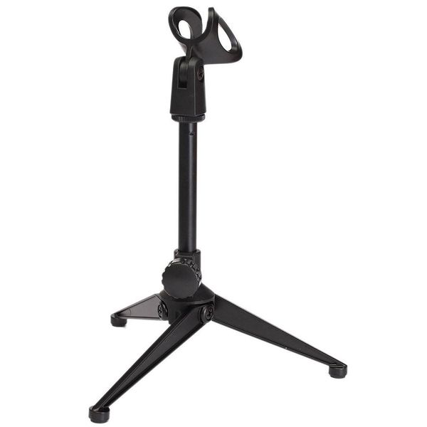 Microphone Table stand microphone Mic table lightweight compact tripod design Stand holder with clamp