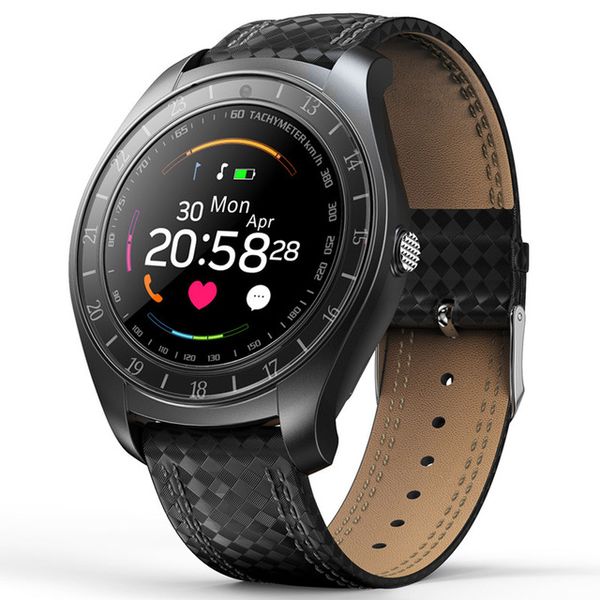 V10 Smart Watch With Camera Bluetooth Smartwatch Pedometer Heart Rate Monitor Wristwatch Supports TF SIM Card Bracelet For Android Phone