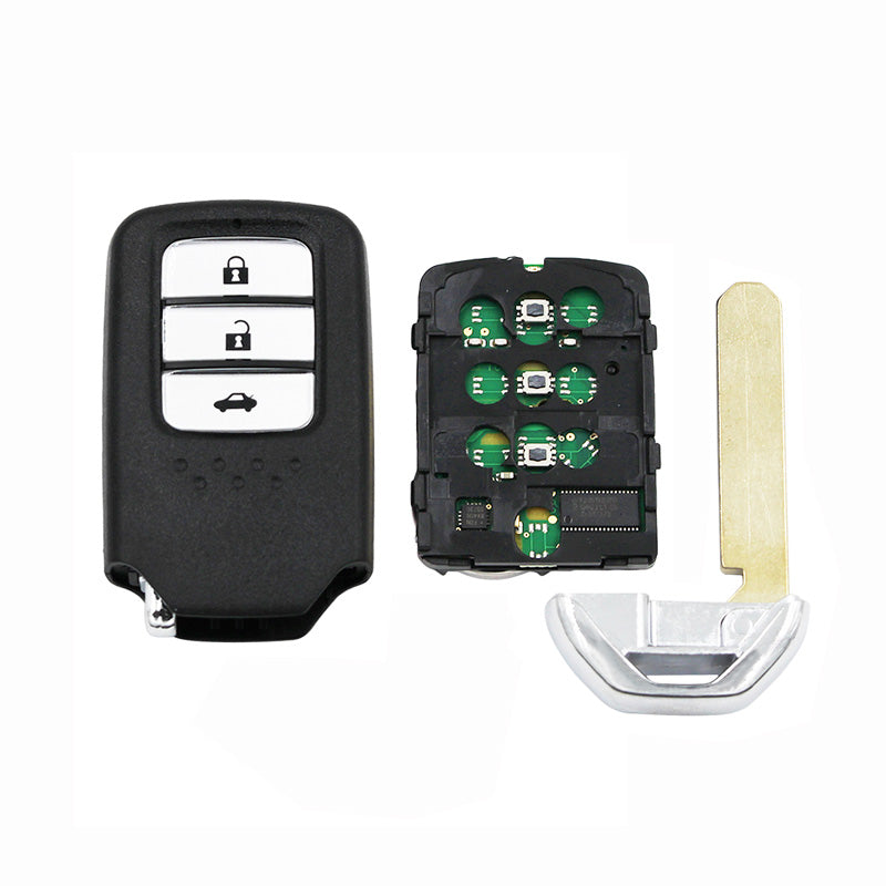 Replacement Smart Remote Key Fob 3 Button 434MHz 47 Chip for Honda NEW City New Greiz Civic