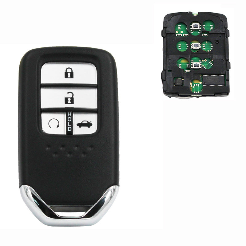4 Button Replacement Smart Remote Key Fob 434MHz 47 Chip for Civic 2015 2016