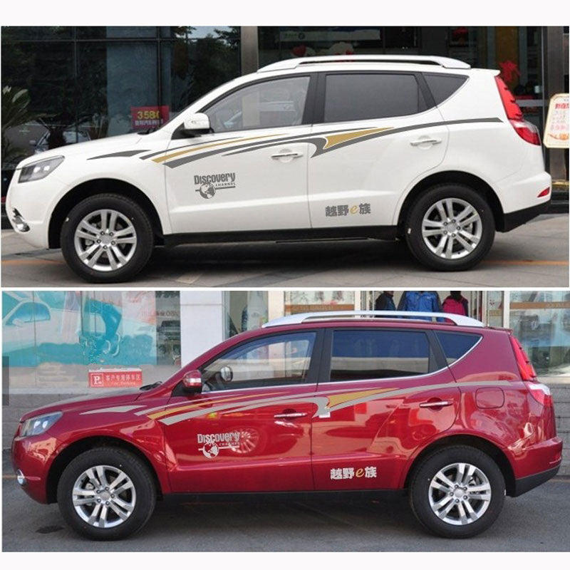 340CM Car Stickers SUV Whole Body Color Vinyl Decals