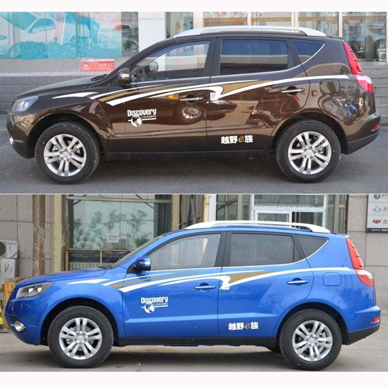 340CM Car Stickers SUV Whole Body Color Vinyl Decals