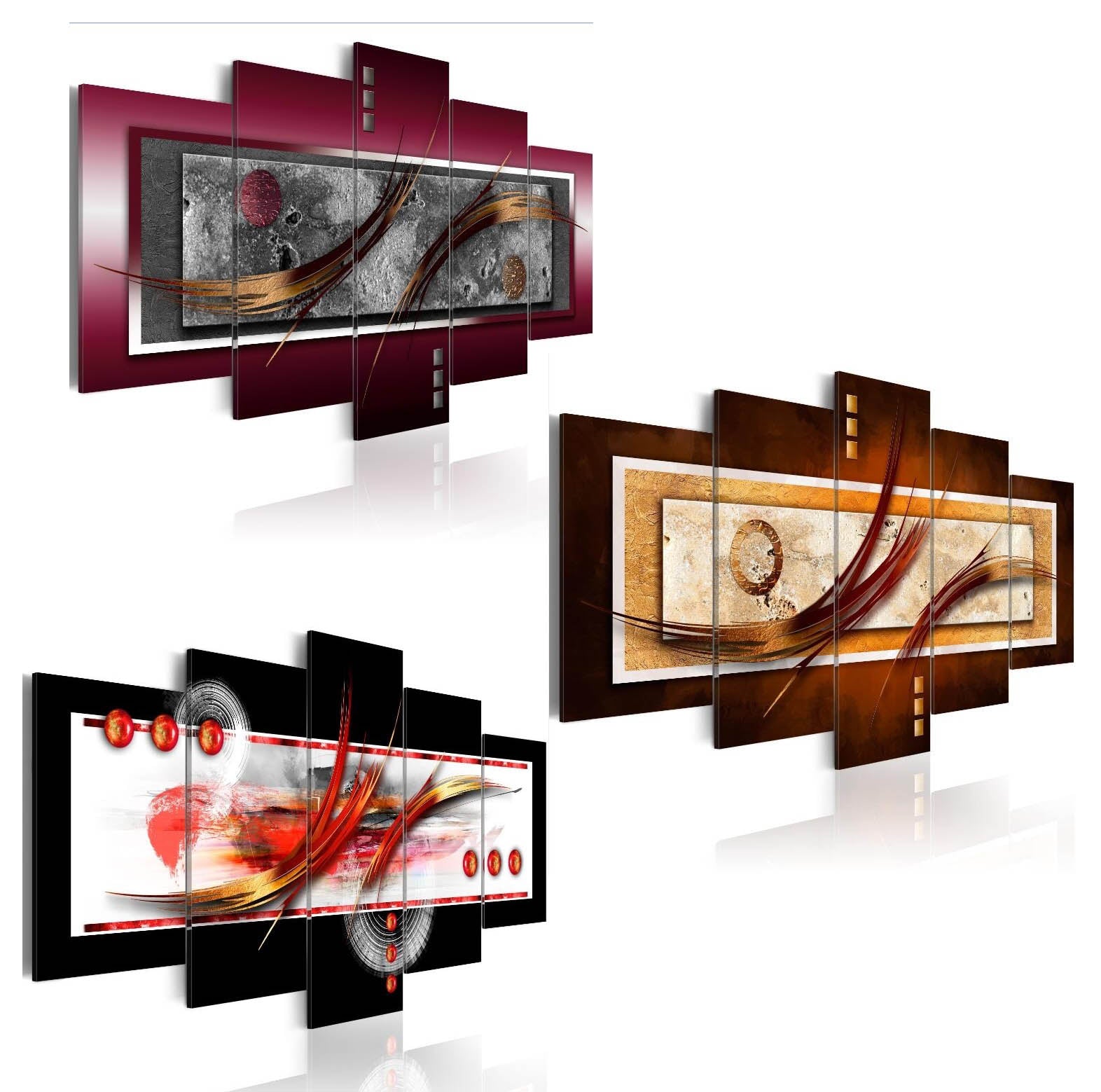 5 Panels Hot Canvas Print Artistic EleganceLandscape Poster Modern Home Wall Decor Painting Canvas Printing Art HD Print Painting