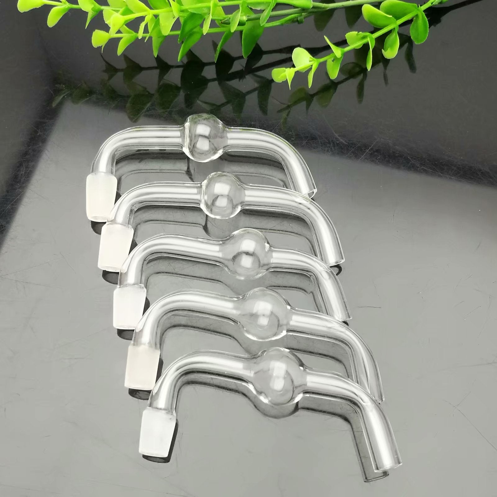 New Glass Smoking Pipe Water hookah Bowl Smoking Best-selling double bubble glass bongs accessories