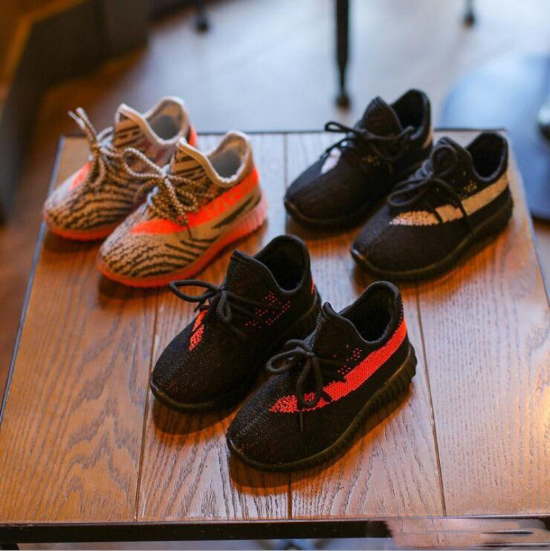 Spring Autumn Kids Travel brand Shoes Baby Toddler Shoes Youth Soft Logo Shoes Children Boys Girls Sneakers