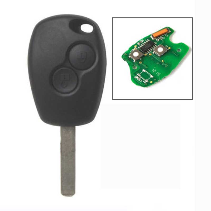 Button for RenaultÂ Keyless Entry Remote Control Key Fob 433MHz PCF7947 Chip