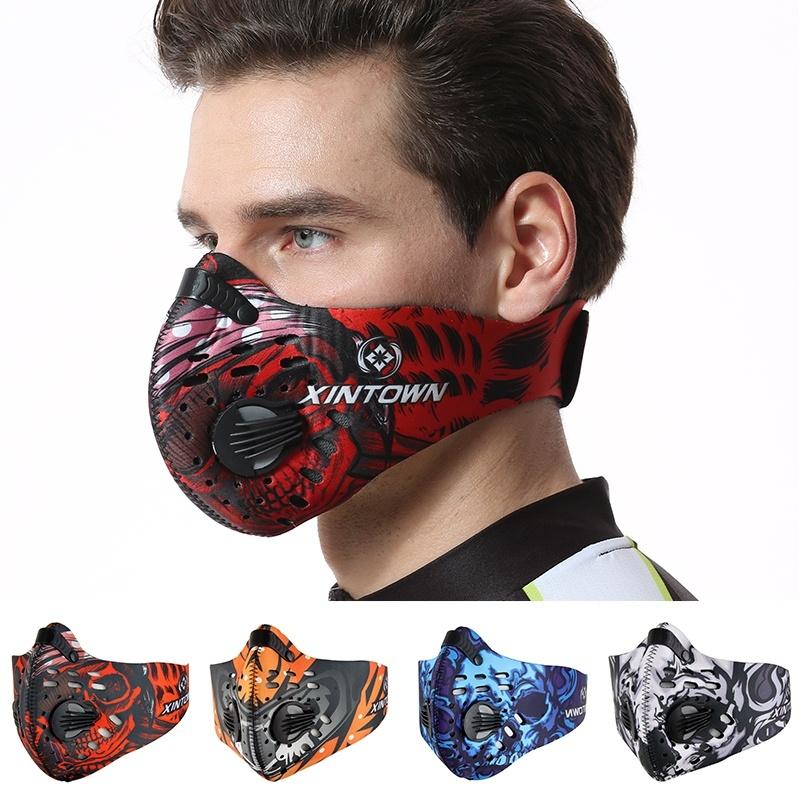 2018 Outdoor Training Sports Cycling Dust Mask Bike Bicycle Masque Nylon Anti PM2.5 Running Sportswear Maske Bisiklet