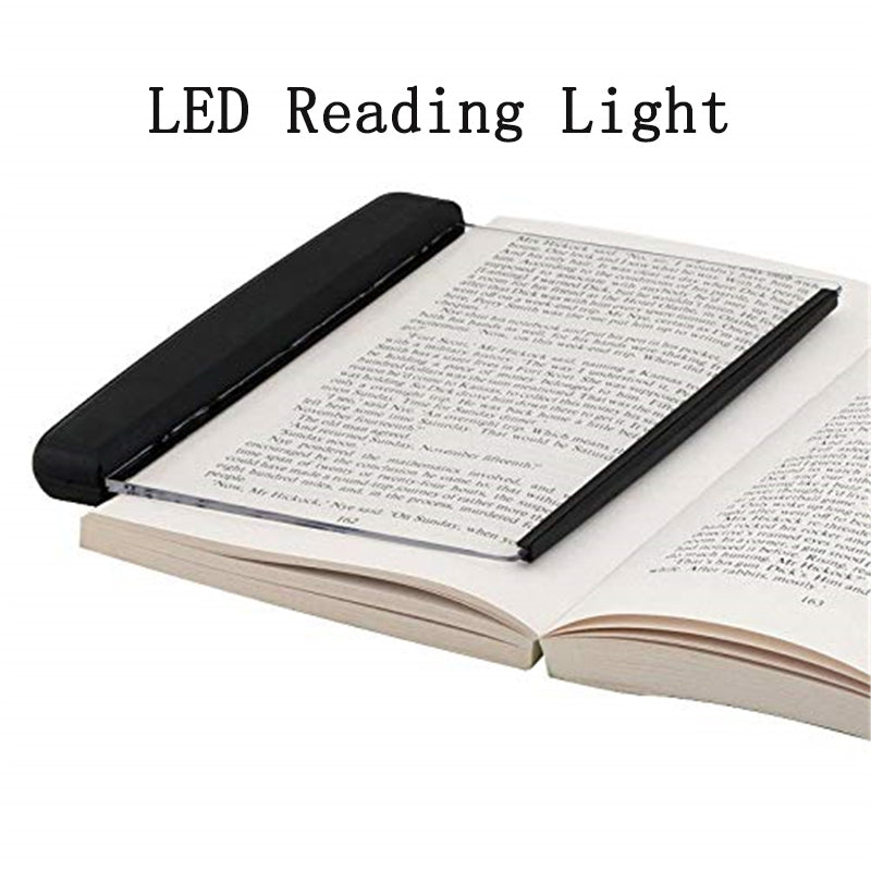 LED Book Light Reading Night Light Flat Plate Portable Novelty Lightwedge Led Desk Lamp for Home Indoor Kids Bedroom