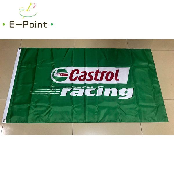 Castrol racing Flag 3*5ft (90cm*150cm) Polyester flags Banner decoration flying home & garden flag Festive gifts