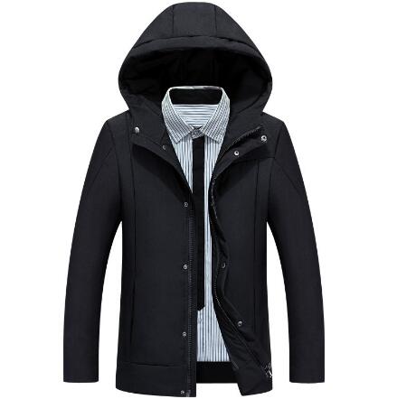 Wholesale fashion men&#039;s winter new down jacket short hooded white duck down jacket cold padded youth short jacket Size S-XXXL