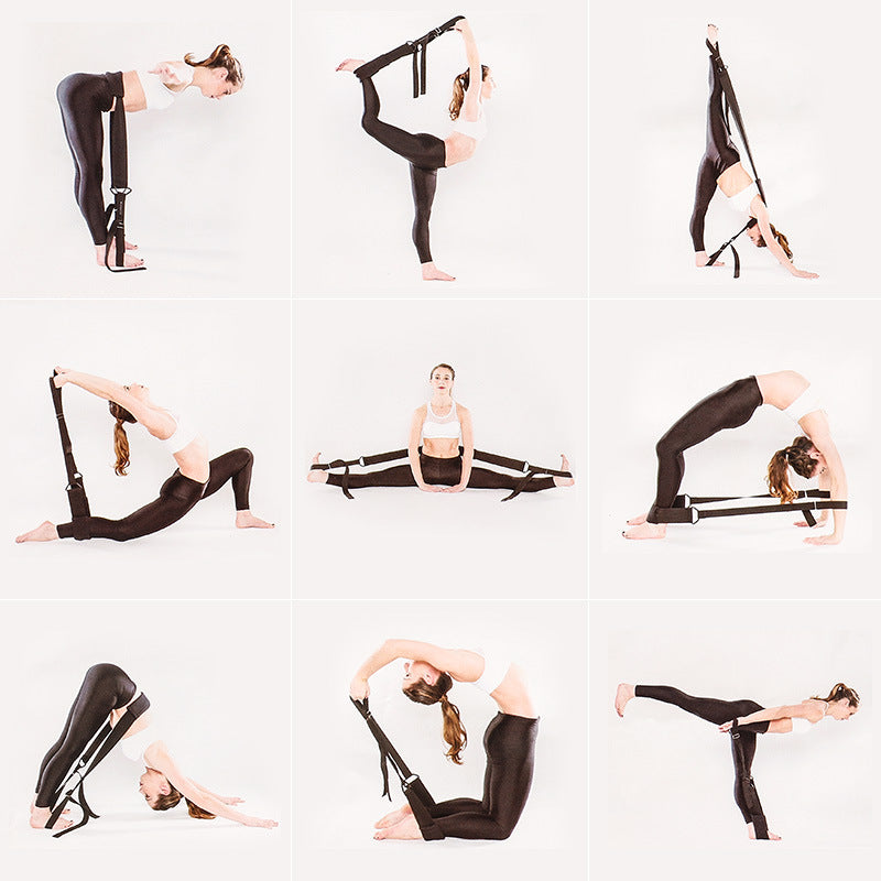 Yoga Training resistance bands gym fitness equipment Dance Training Tension Strap Women Girls Stretching Ballet with Yoga Resistance Band