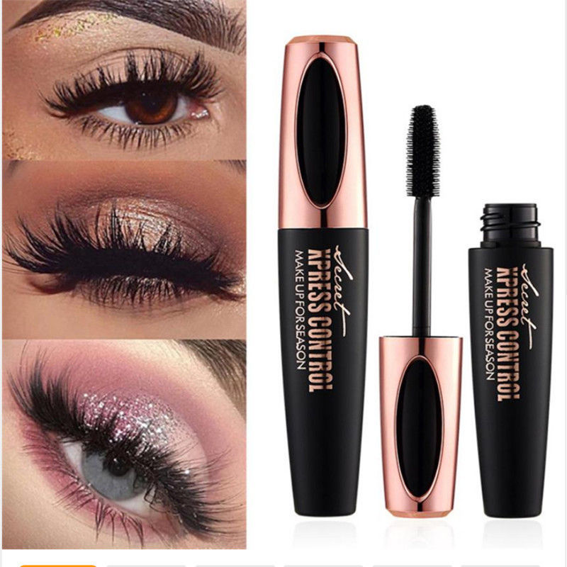 Cosplay Mascara Facial 4d Silk Fiber Eyelash Mascara Black Waterproof Eye Fiber Mascara Lash Extension Makeup Eye Lashes Tools