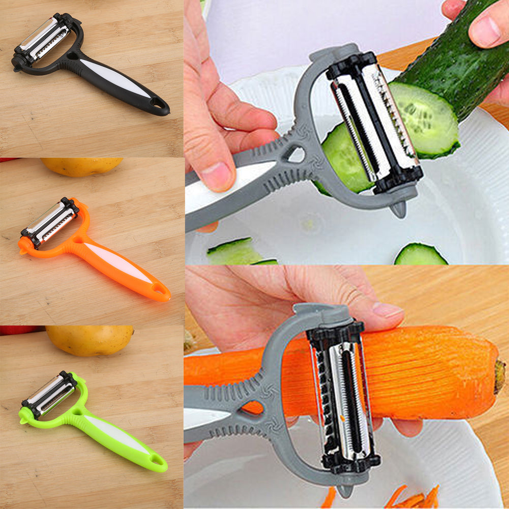 Multifunctional 360 Degree Rotary Carrot Potato Peeler Melon Gadget Vegetable Fruit turnip Slicer Cutter Kitchen Cookig Tools