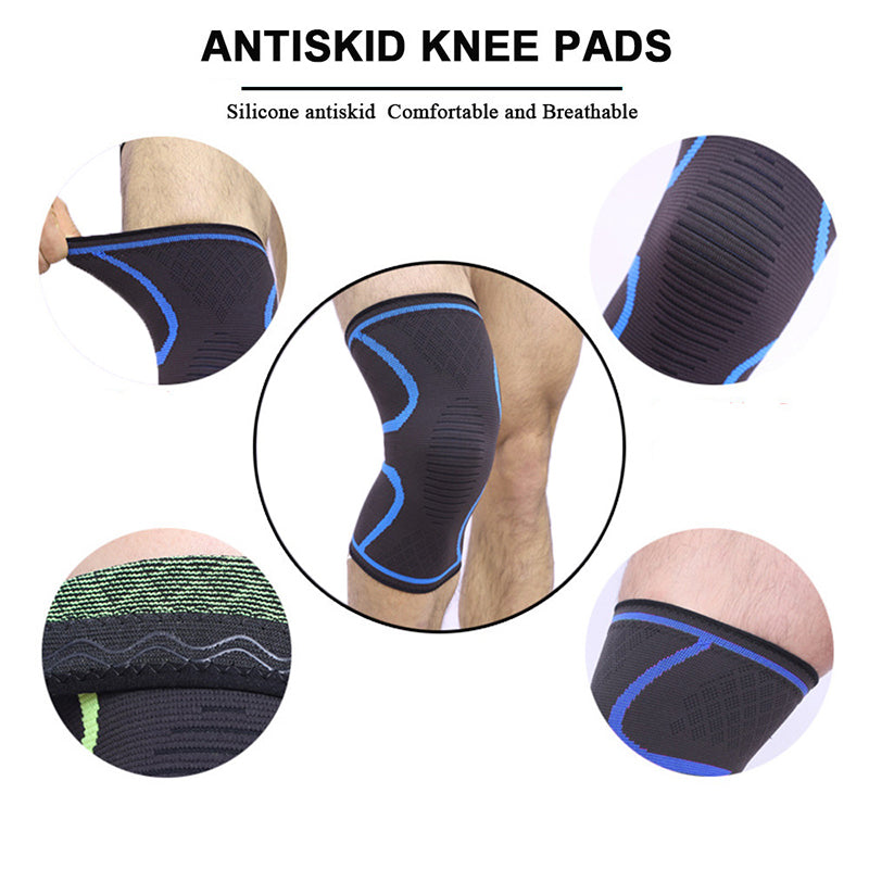 1 Piece Breathable Warm gym fitness equipment Pads knee support brace Winter Sports Knee Pads Training Elastic Knee Pads
