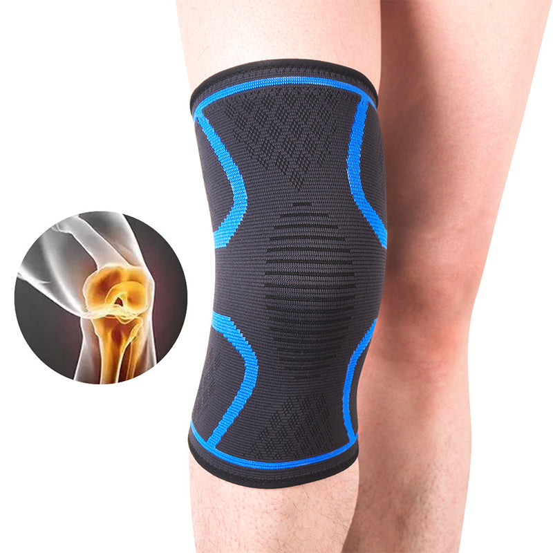 1 Piece Breathable Warm gym fitness equipment Knee Pads Winter Sports Knee Pads Training Elastic Knee Pads