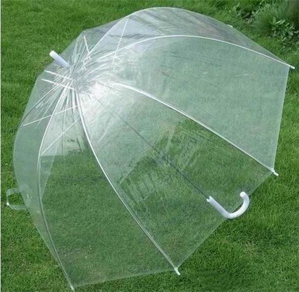 Stylish simplicity Bubble Deep Dome Umbrella Apollo Transparent Umbrella Girl Mushroom Umbrella clear bubble Free shipping