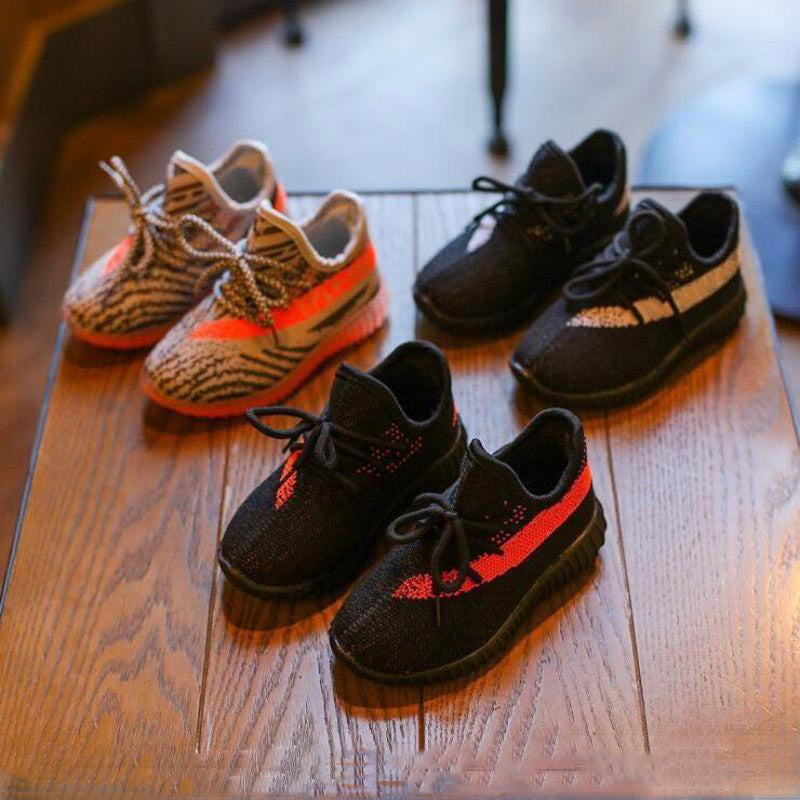 Italy New Brand Kids Shoes Design Spring Autumn Baby Toddler Shoes Travel Youth Soft Logo Shoes Children Boys Girls Sneakers