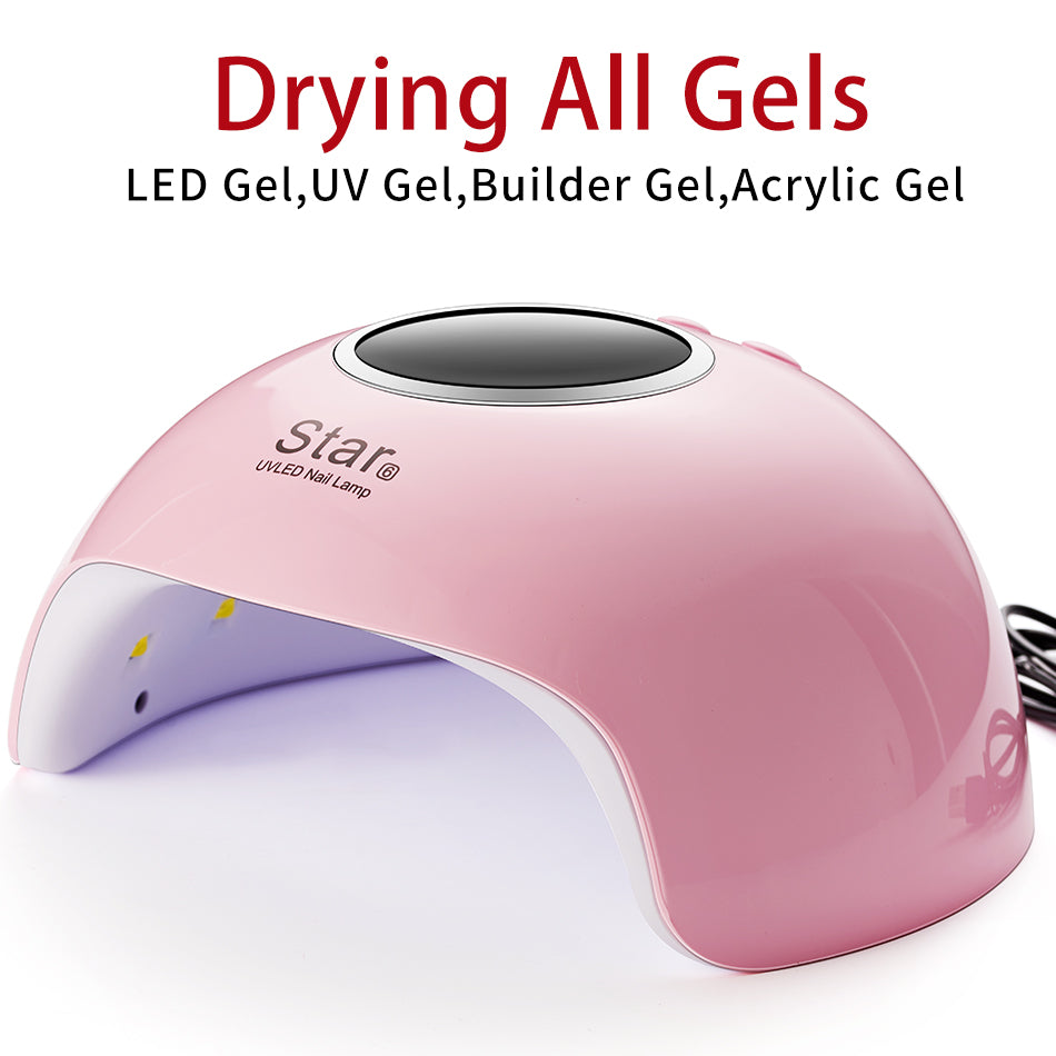 New Nail Dryer For Nail LED UV Lamp 36W MINI USB Lamp For Manicure LCD Display Drying All Gels Polish Nail Art Tools