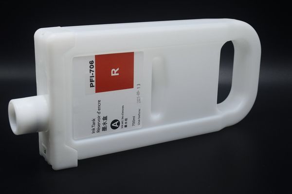 2set total 24 pcs-Lot,Empty IPF8400 IPF9400 printer ink tank for Canon PFI-706 ink cartridge With Chips,12-color-set