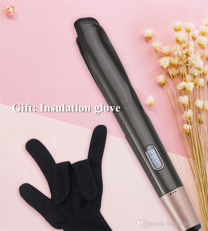 2 in 1 Curling Hair Straightener Hair Curler Wet & Dry Flat Curling hair Tools