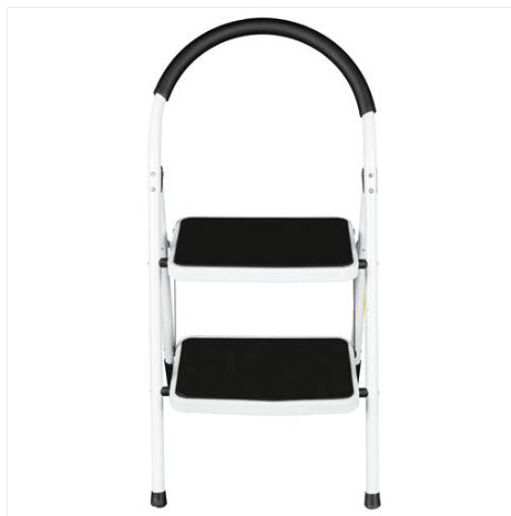 Fashion 2021 Wholesales HOT Sales Folding Stool Heavy Duty Industrial Lightweight 2-Step Ladder White