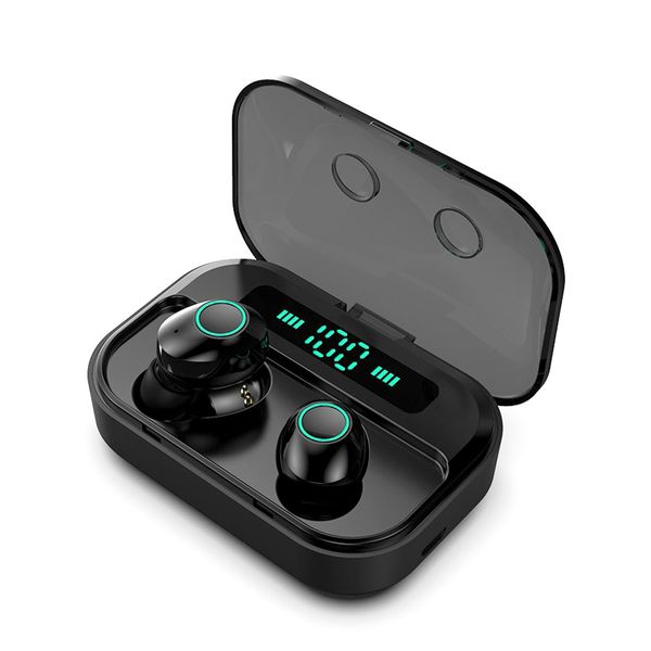TWS Bluetooth 5.0 Earphone Stereo Wireless Earbus MINI HIFI Sport Earphones Gaming Headset with 2200mAh Power Bank For All Phone