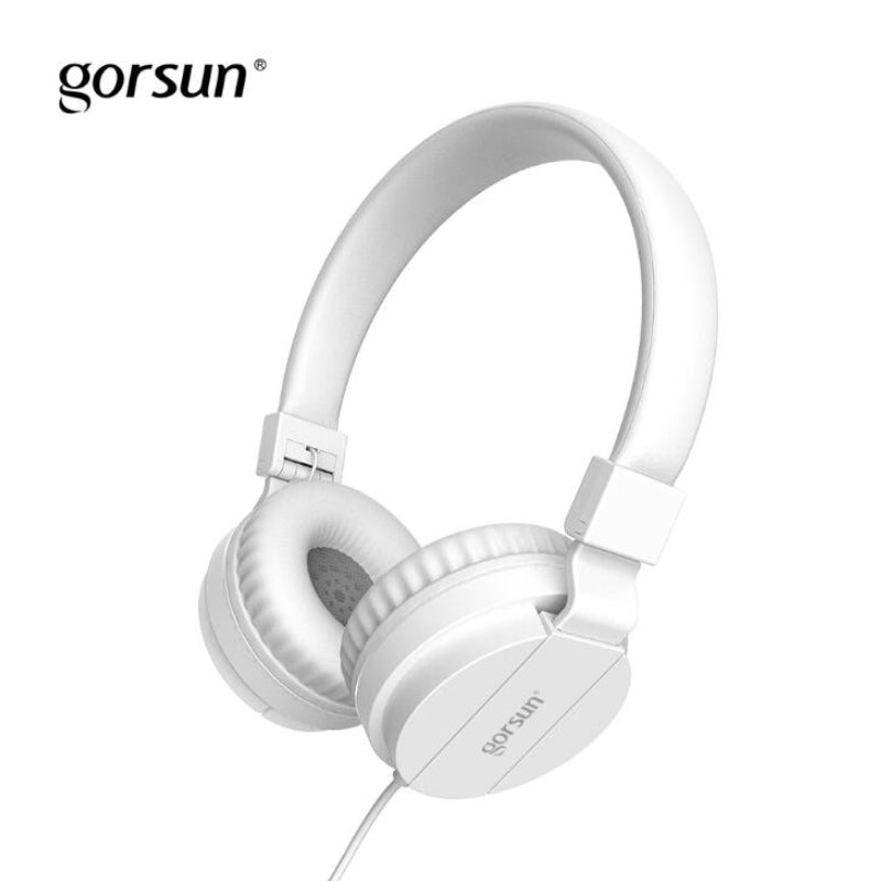 GORSUN Colorful Children Headphones 3.5MM Wired Headset Foldable Music Earphones For Mobile Phone Notebook Headphones for Children