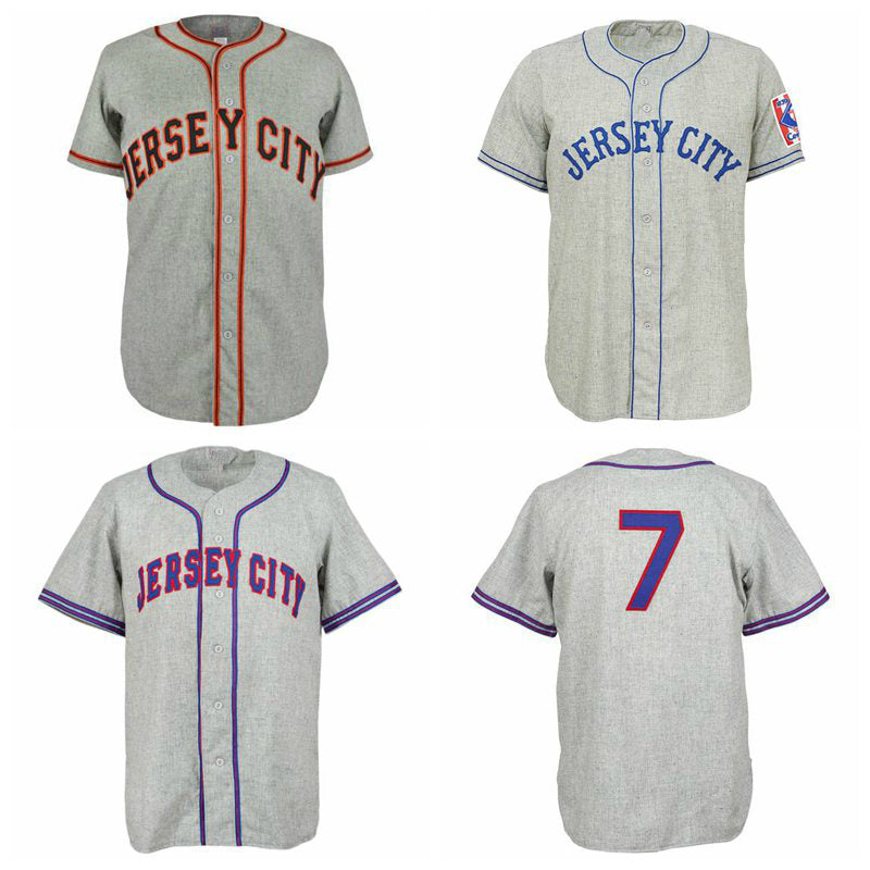 Jersey City Giants 1950 Baseball Jersey Men Women Youth Custom Any Name And Number Free Size S-4XL