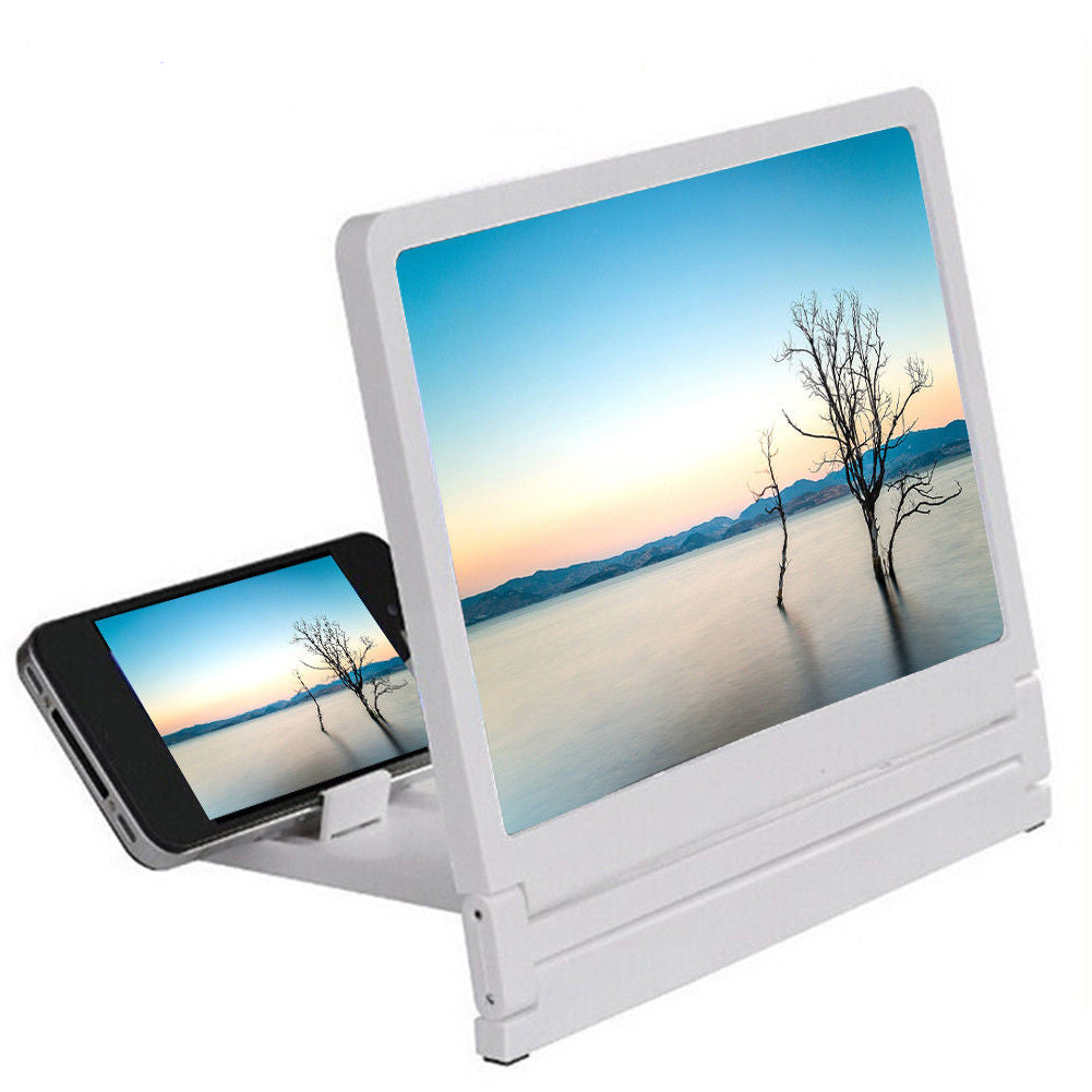 Mobile Phone Screen Magnifier Glass 3D Movies Screen Cell Phone HD Amplifier for Smart Phone Holders