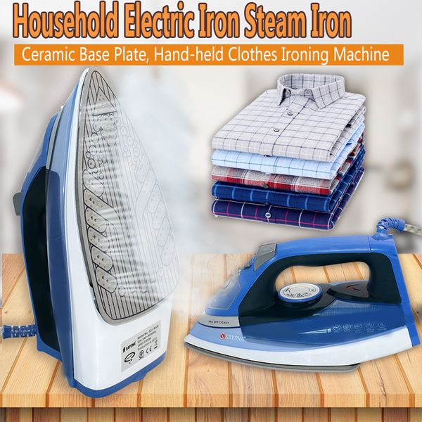 European-Style Household Steam Iron Handheld Electric SZJ-8208 Four-Speed Temperature Adjustment 220V