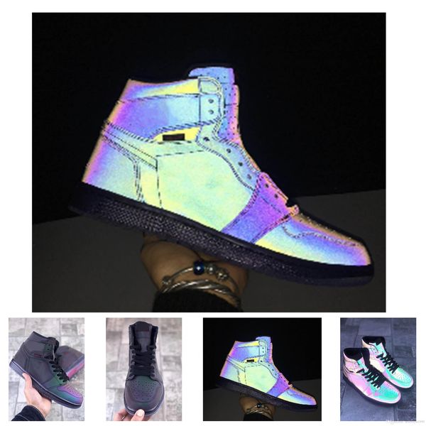 2020 Newest high quality 1 1s Zoom Fearless 3m reflective men Basketball Shoes BV0006-900 outdoor sports sneakers size 40~46 with box