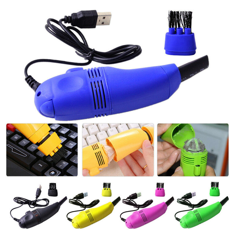 Mini Turbo USB Hoover-Vacuum Cleaner Clean for Laptop PC Computer Keyboard