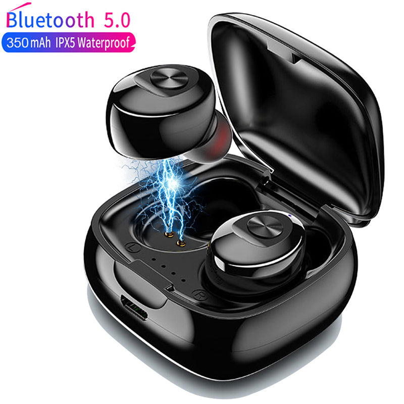 XG12 Double TWS Wireless Bluetooth 5.0 Earphone Stereo HIFI Sound Sport Earphones Handsfree In Ear Gaming Headset With Mic