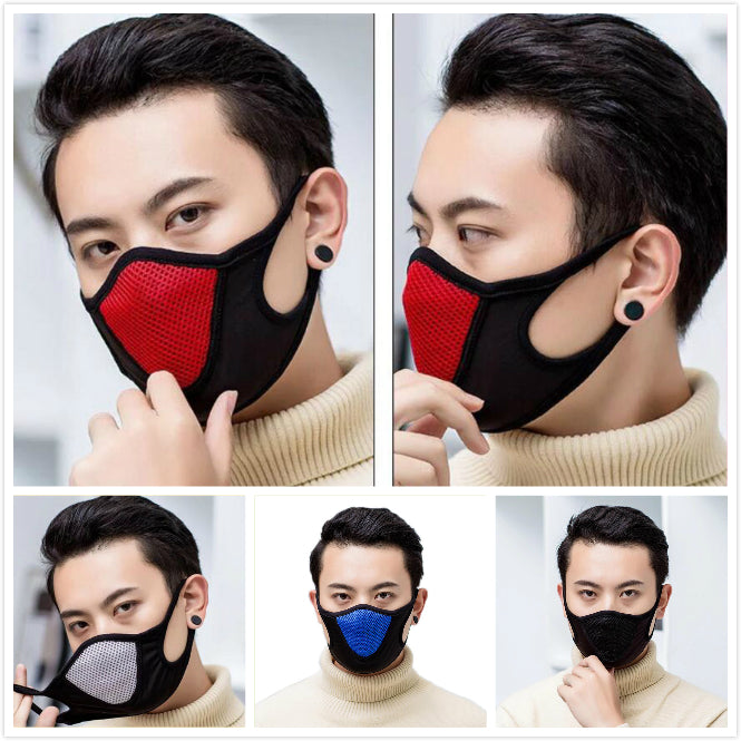 Protective Face Mask Adult Dustproof Cover Masques Full Reusable Masks Anti Dust Breathable Respirator Free Ship Elastic Popular