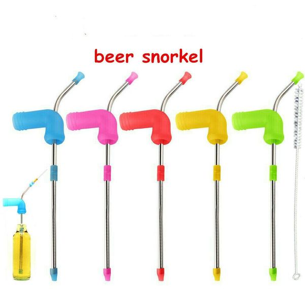 Hot Beer Snorkel Funnel Drinking Straw Games Hens Bucks Party Entertainment Bar Free Shipping
