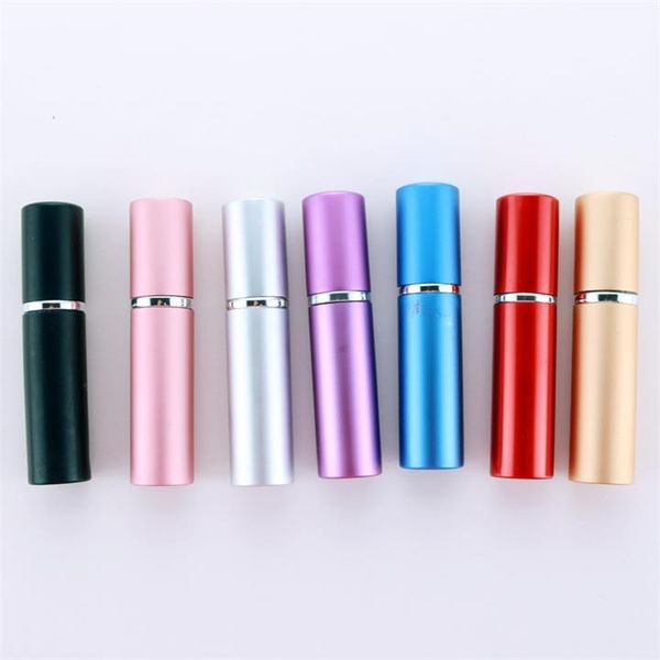 5ml Hot Sale Mini Portable Travel Refillable Perfume Atomizer Bottle For Spray Scent Pump Case Empty Bottles Home Fragrances