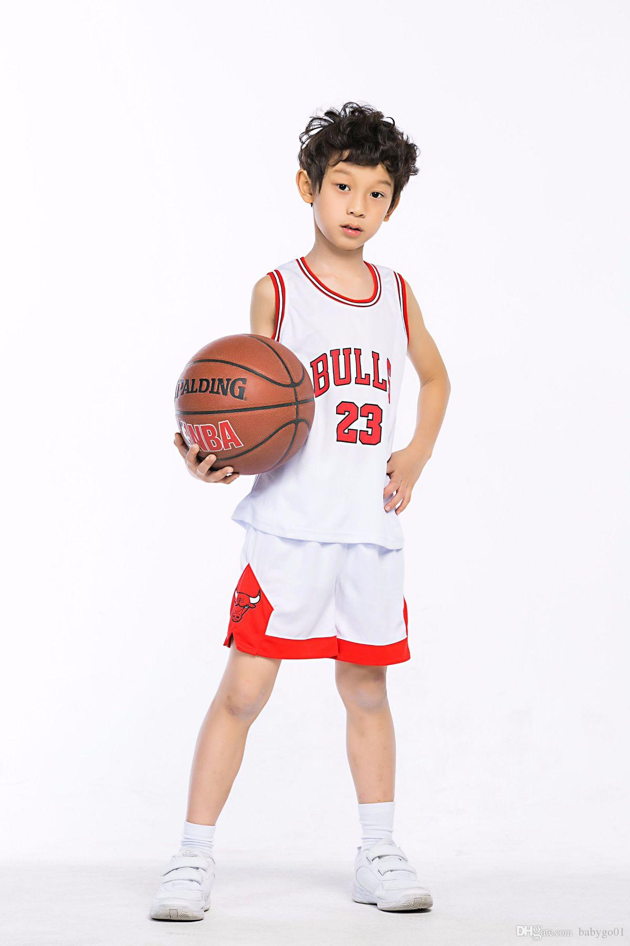 kids basketball jersey for boys toddler preschool basketball jersey t-shirt et shorts youth small cheap customized