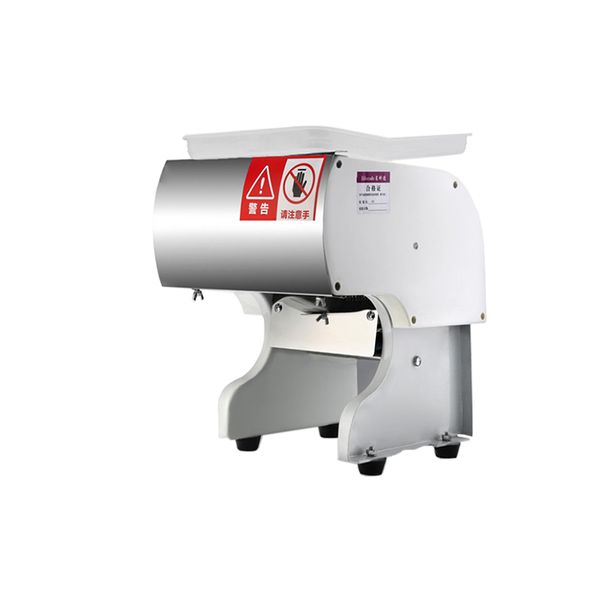 FREE SHIPPING Electric Meat Cutter Commercial Stainless Steel Slicer Multi-function Fully Automatic Household Small-scale Minced Meat