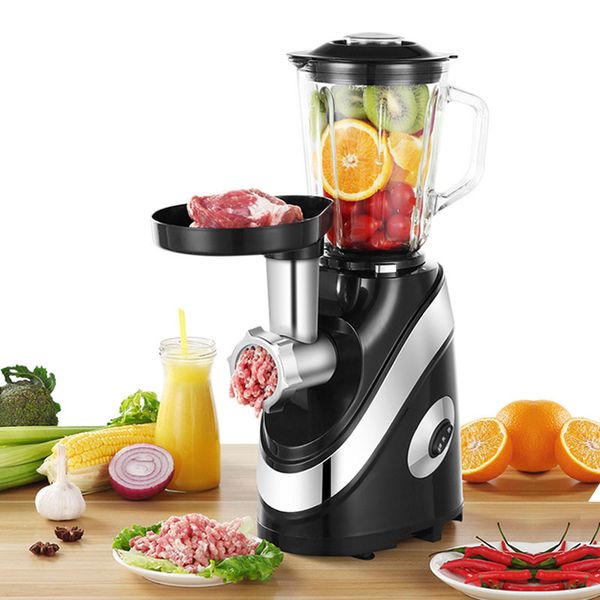 SHIPPING FREE 220V-500W Multifunctional Cooking Blender Meat-grinding enema hine Meat grinder Juicer Food processor Mixer