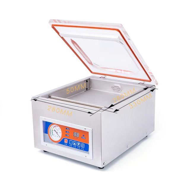 HOT SALE Enlarged desktop vacuum Sealer Small household sealing machine Plastic sealing machine Single-chamber vacuum machine