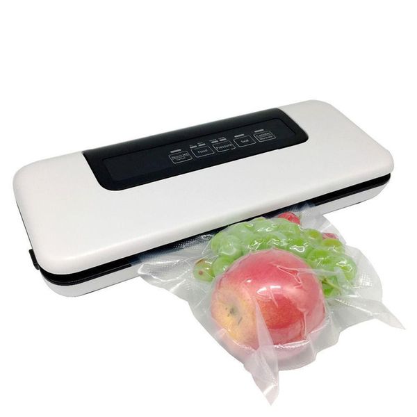 Multifunctional 220V-110V Household Food Vacuum Sealer Packaging Machine Film Sealer Vacuum Packer Including 10pcs Bags