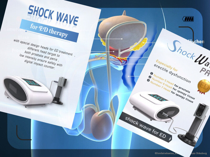 Shock wave therapy equipment-Portable Physical Therapy Shockwave Back Pain Relieve Shock wave with 7 different size of heads