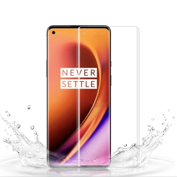 For Oneplus 8 Pro Tempered Glass HD clear Full Cover 3D Film Screen Protector