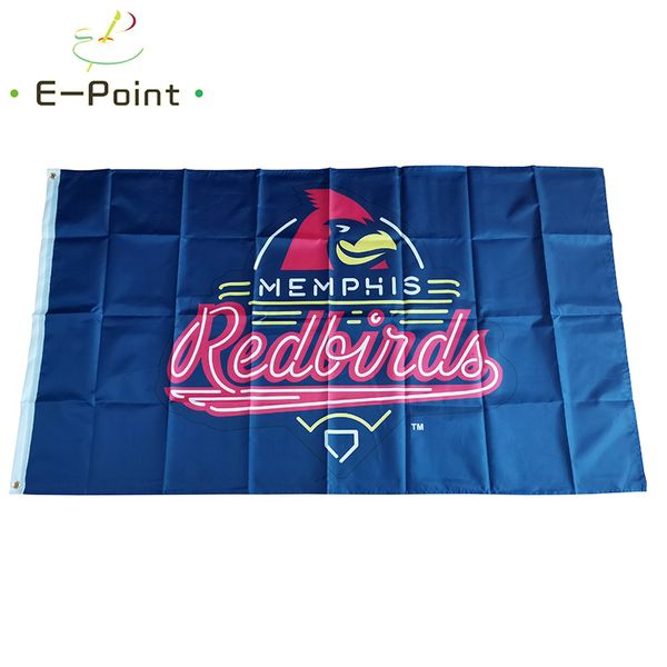 MiLB Memphis Redbirds Flag 3*5ft (90cm*150cm) Polyester Banner decoration flying home & garden Festive gifts