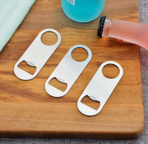 Three very innovative and fashionable style stainless steel bottle opener beer bottle opener household bar tools SN756