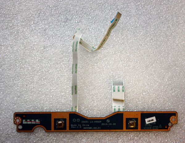 Original for HP 15-R 15-G Series Laptop Touchpad Mouse Button Board Left Right Key With Cable LS-A992P