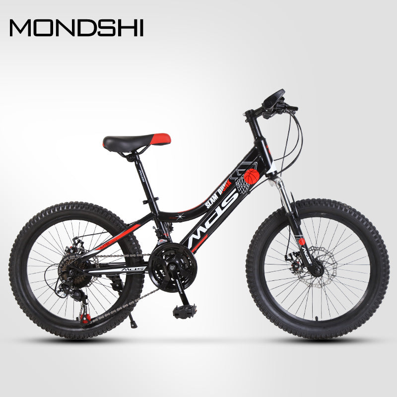 Bikes Mondshi20 Inch Mountain Bike 21 Speed Disc Brake Absorption Front Fork