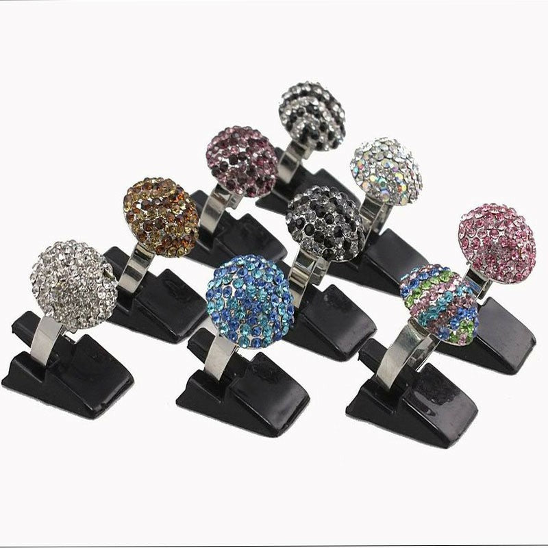 Free Shipping 50 Pieces Of Plastic Ring Display Stand Jewelry Ring Ring Grain Counter Display Display Props Wholesale