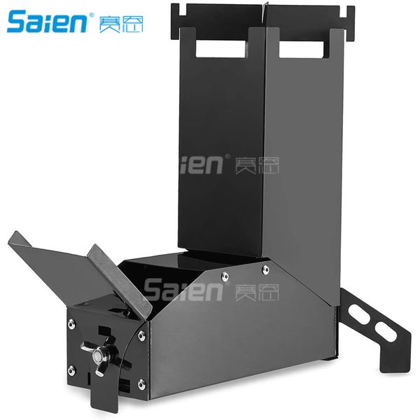 Stainless Steel Backpacking Stove Folding Wood Burning Potable Picnic BBQ Cooker for Outdoor Camping Hiking