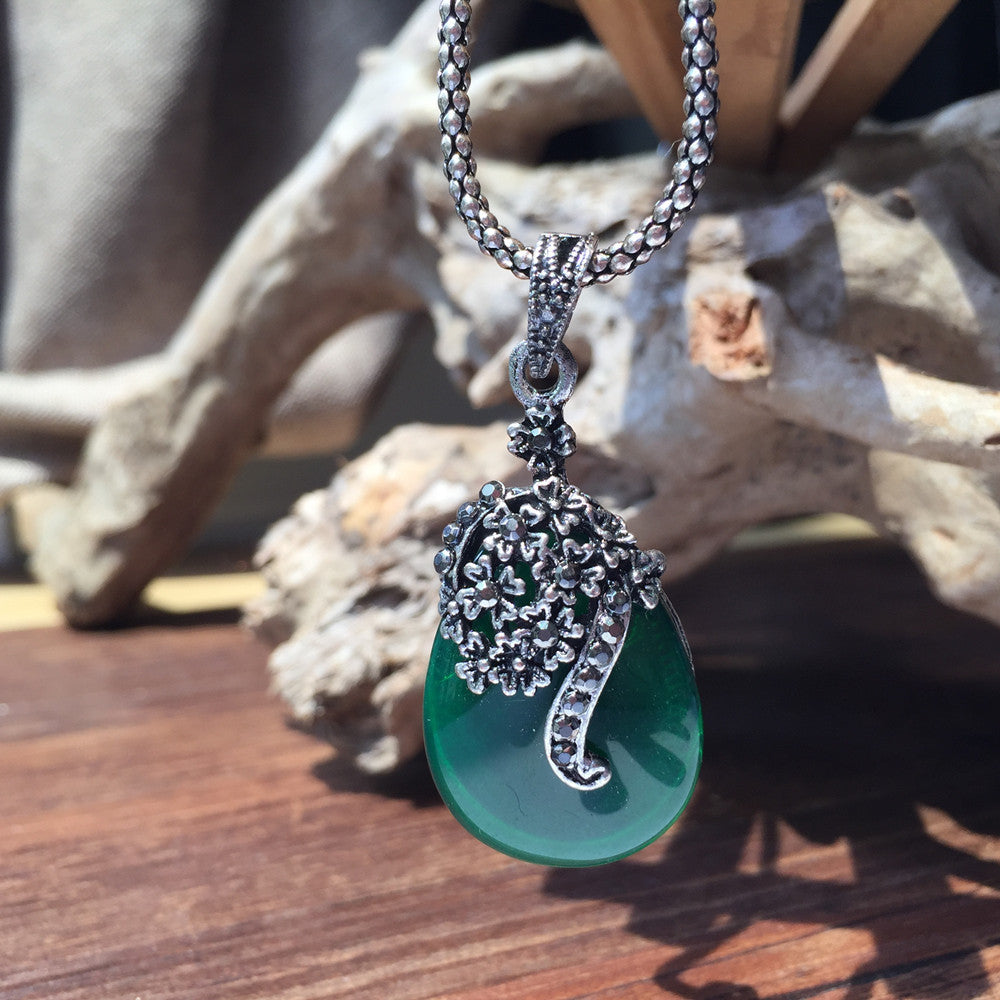 Water drop necklace female East Gate water drop necklace choker jewelry